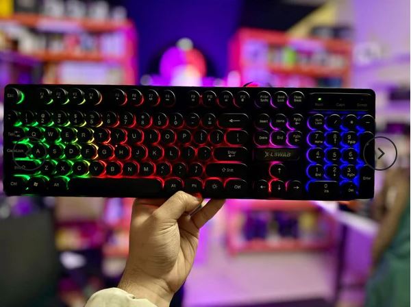 HS 30 Gaming Keyboard with Backlight – Mechanical Feel USB Keyboard for PC & Laptop - Image 2